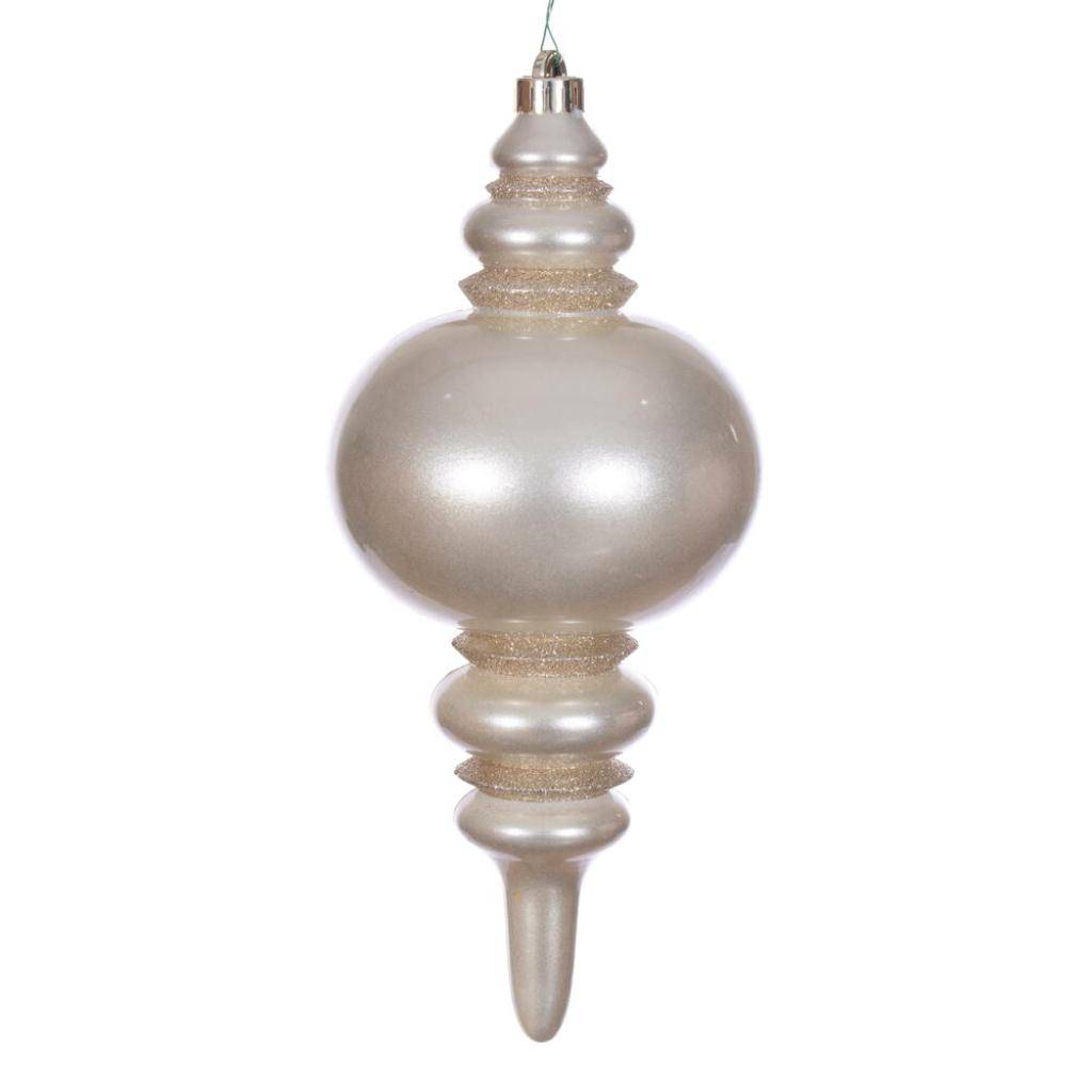 13" Oat Mercury Finial Christmas Tree Ornament 1