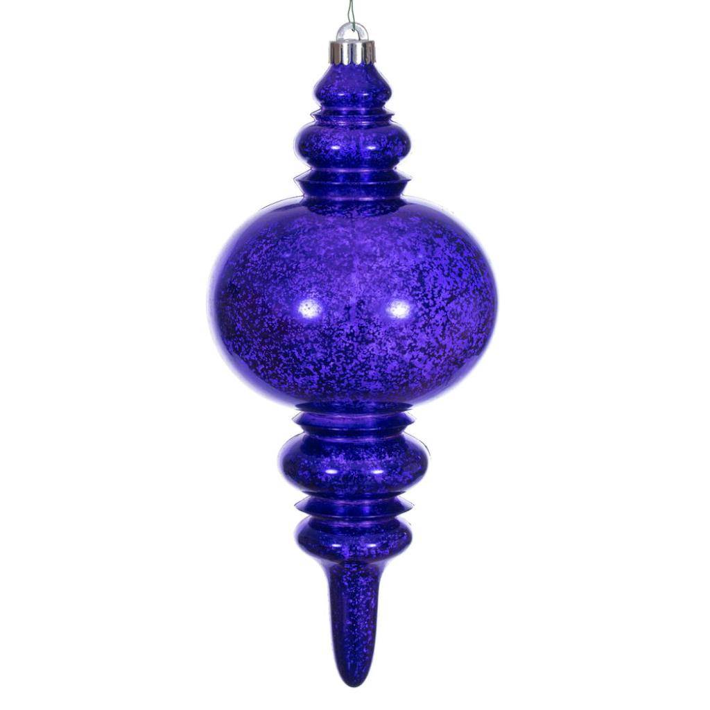 13" Purple Mercury Finial Christmas Tree Ornament 1