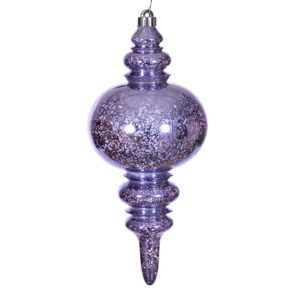 13" Lavender Mercury Finial Christmas Tree Ornament 1