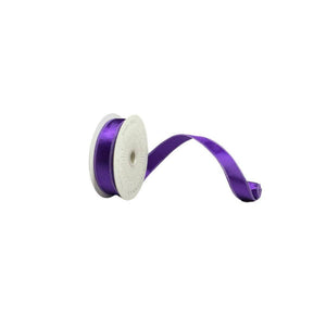 1" x 10Yd Purple Satin Christmas Ribbon 1