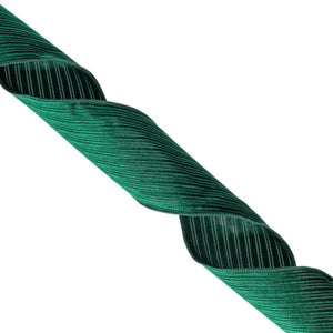 4" x 10Yd Emerald Velvet Satin Back Lining Christmas Ribbon 3