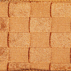2.5" x 10Yd Mocha Velvet Checkered Christmas Ribbon 2