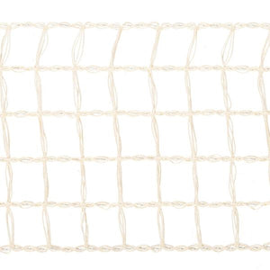 3.75" x 10Yd Ivory Thin Grid Wired Ribbon 2