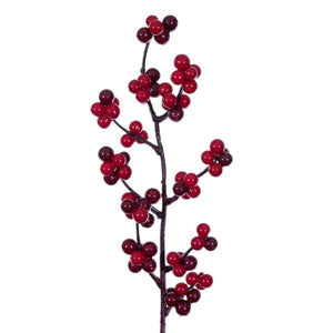 51" Potted Red Berry Artificial Tree 2
