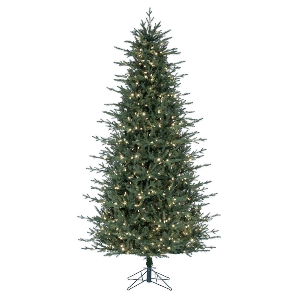 6.5' x 46" Slim Itasca Fraser 550 Warm White Lights Artificial Christmas Tree 1