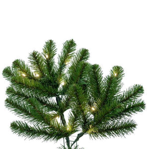 10' x 52" Deluxe Slim Sequoia Pine 1200 Light Warm White Artificial Christmas Tree 2