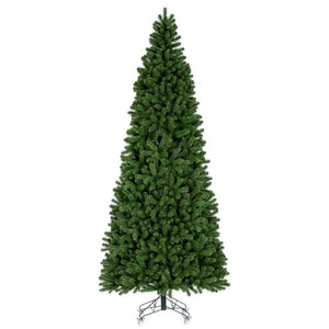 12' x 60" Deluxe Slim Sequoia Pine Unlit Artificial Christmas Tree 1