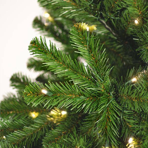 14' x 68" Deluxe Sequoia 2650 Light Warm White Artificial Christmas Tree 2