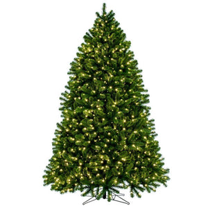 7.5' x 61" Deluxe Sequoia 1250 Light Warm White Artificial Christmas Tree 1