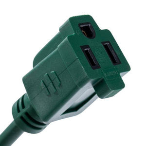 80' Outdoor Green Extension Cord 3