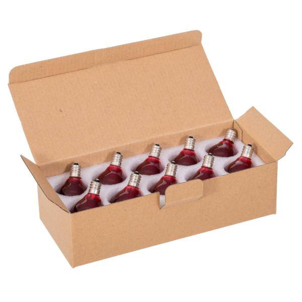 G40 Candelabra Screw Base Red Replacement LED Light Bulb 2