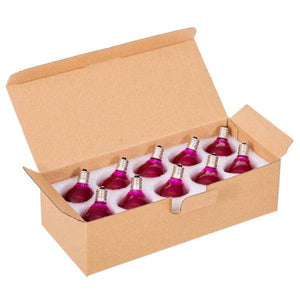 G40 Candelabra Screw Base Pink Replacement LED Light Bulb 2
