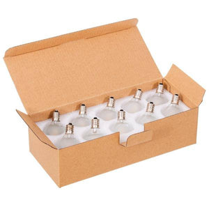 G40 Candelabra Screw Base White Replacement LED Light Bulb 2