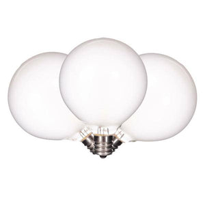 15 Light 0.6 watt 120 volt G50 Candelabra Screw Base Green Wire White  LED String Light Set 2