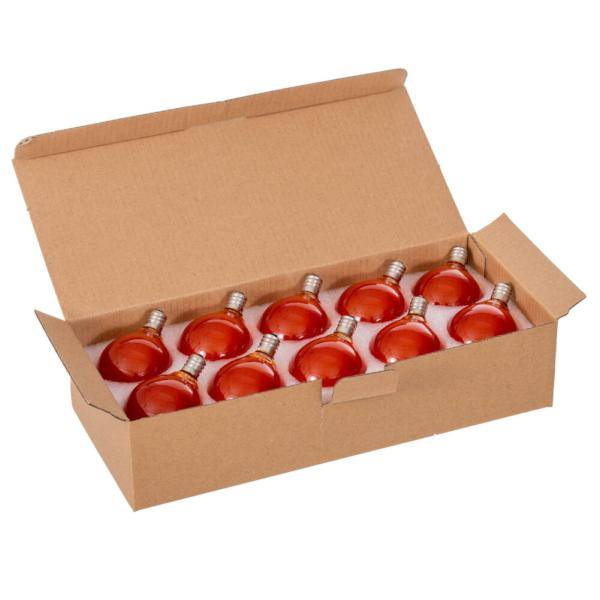 G50 Candelabra Screw Base Amber Replacement LED Light Bulb 2