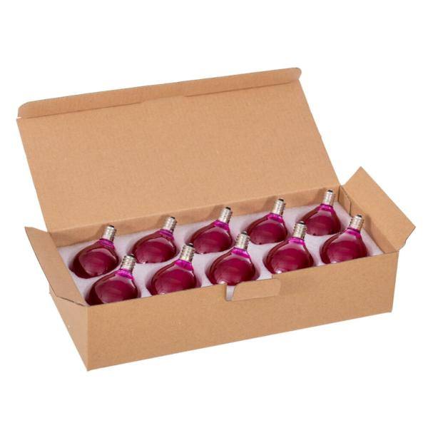 G50 Candelabra Screw Base Pink Replacement LED Light Bulb 2