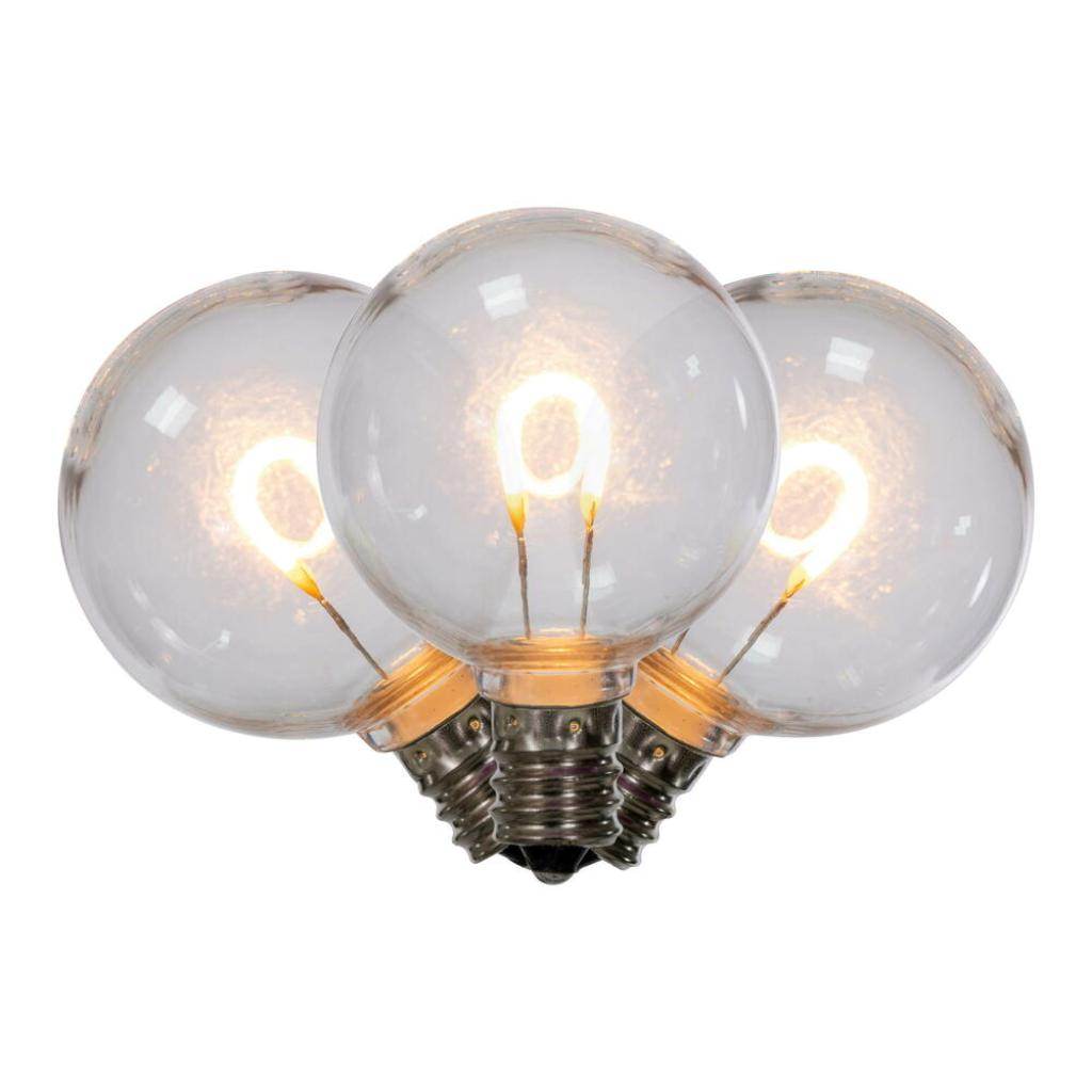 0.6 watt G40 Candelabra Screw Base Warm White Replacement LED Light Bulb (25 Pack) 1