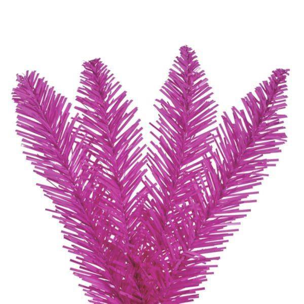 24" Hot Pink Unlit Artificial Christmas Wreath 2