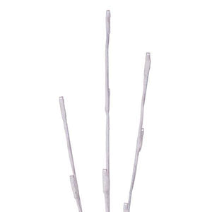 60 Light 36" Pure White Artificial Lighted Branch Artificial LED Twig Stake Lights (3 Pack) 3