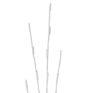 75 Light 48" Pure White Artificial Lighted Branch Artificial LED Twig Stake Lights (3 Pack) 2