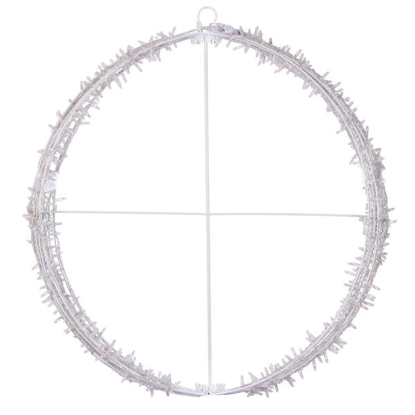 180 Light 20" RGB/Pure White Folding White Wire LED Sphere 2