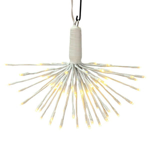 80 Light 16" 9.6 watt 24 volt White Wire RGB/Warm White LED Hanging Starburst Light 1