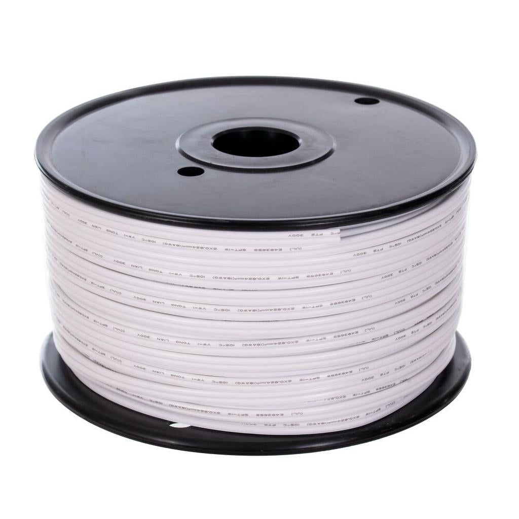 250' White SPT1 Zip Wire Only Spool 1