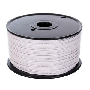 250' White SPT1 Zip Wire Only Spool 1
