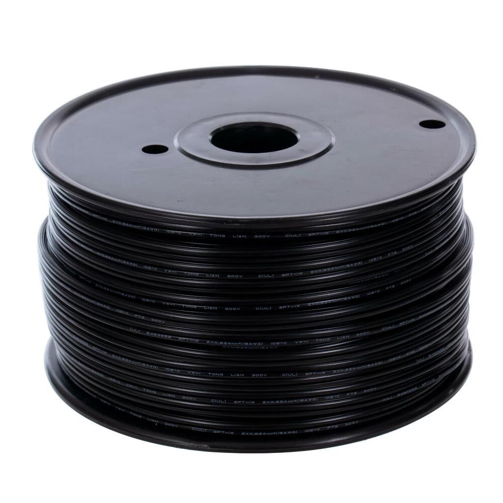 500' Black SPT1 Zip Wire Only Spool 1