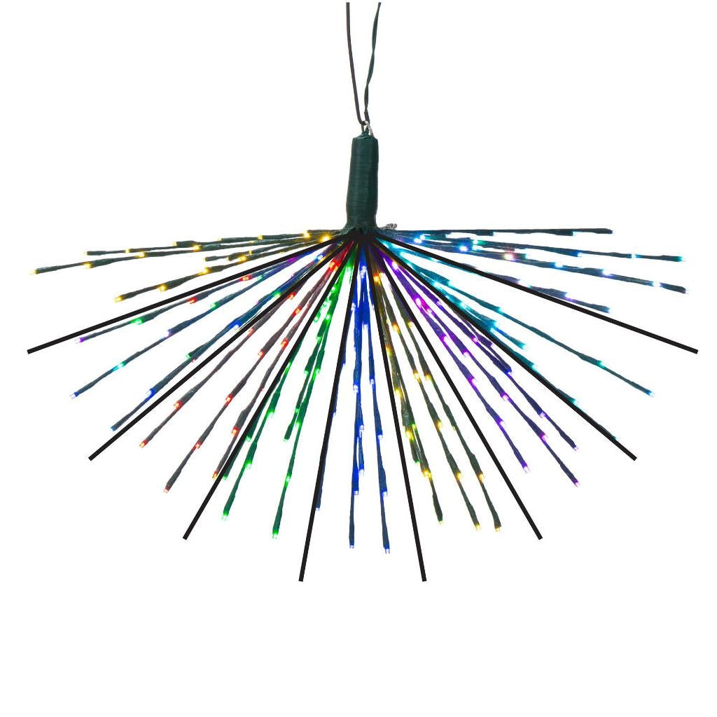240 Light x 32" 24 volt Green Wire Color Changing 5mm Lights Starburst Multi LED 1