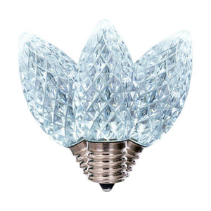0.7 watt C9 Intermediate Screw Base Pure White Replacement LED Light Bulbs (25 Pack) 1