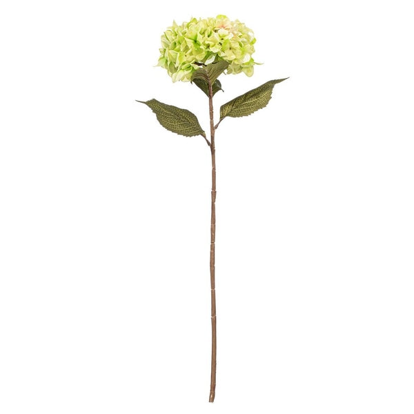 32.5" x 9" Green Hydrangea Stem (3 Pack) 1