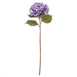 32.5" x 9" Purple Hydrangea Stem (3 Pack) 1