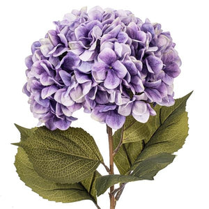 42" x 10" Purple Artificial Hydrangea Stem 2