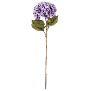 42" x 10" Purple Artificial Hydrangea Stem 1
