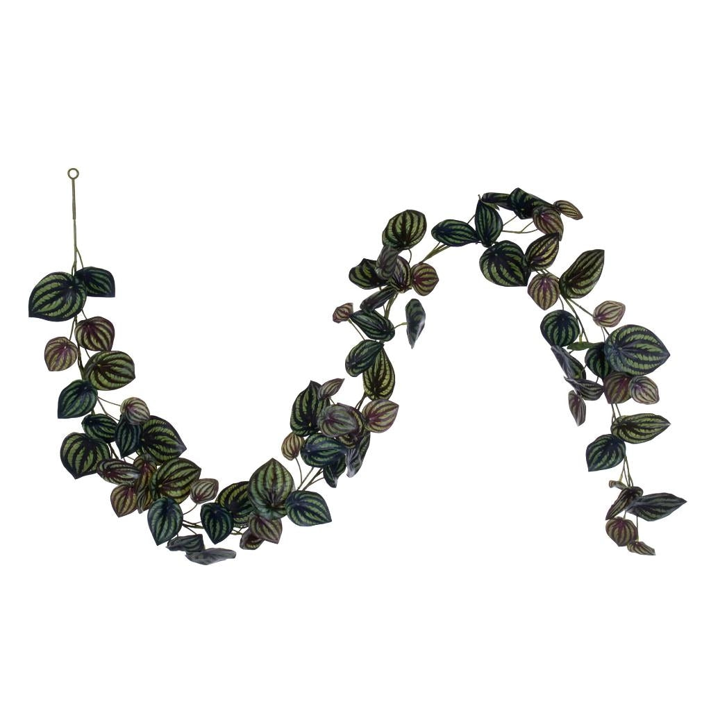 72" Green Peperomia Piccolo Artificial Garland 1