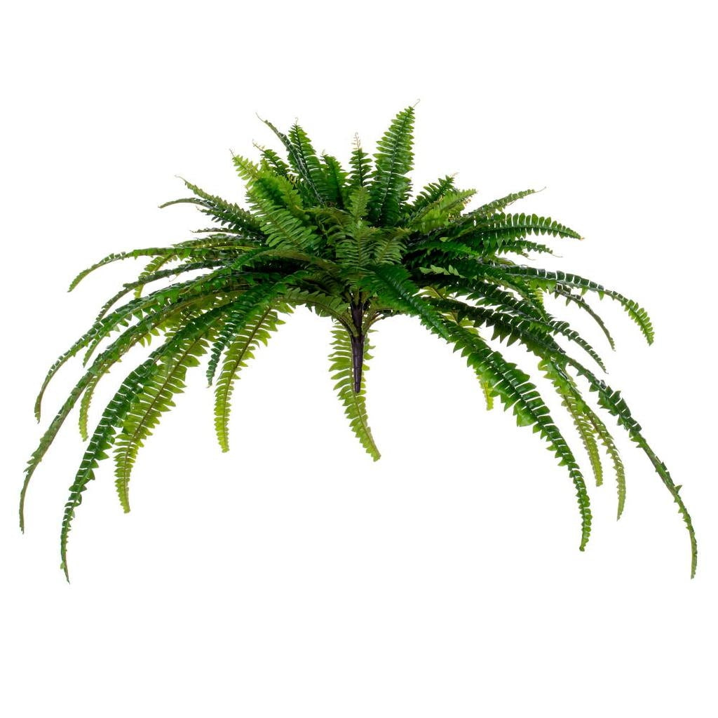 39" Green Boston Fern Bush Artificial Plant 1