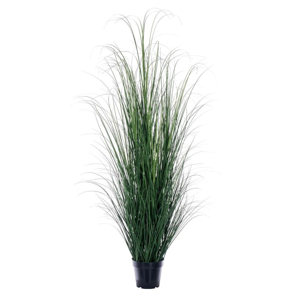 60" Green Tufted Hairgrass Artificial Decorative Grass 1