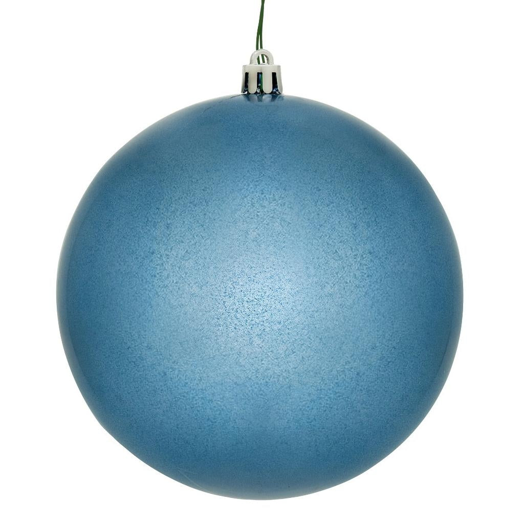 12" Denim Blue Candy Ball Christmas Tree Ornament 1