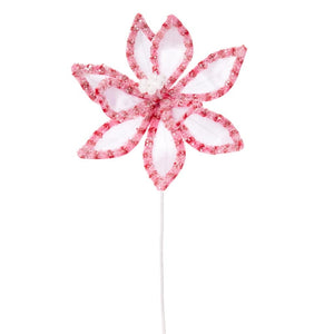 22" White/Pink/Red Peppermint Bush (3 Pack) 1
