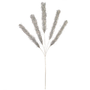 31" Silver Tinsel Spray (3 Pack) 1