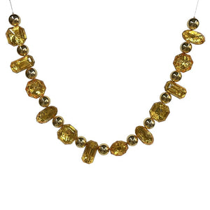 6' Gold Jewel Garland 1