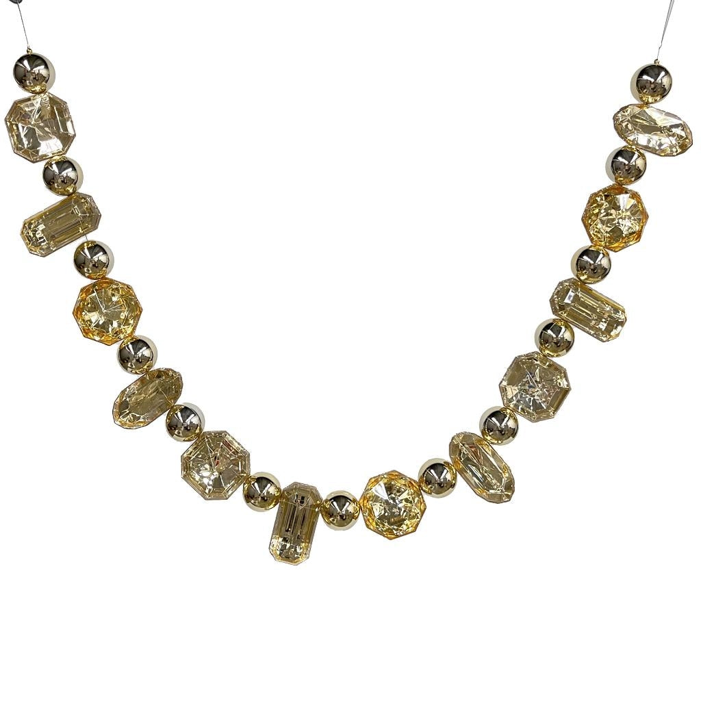6' Champagne Jewel Garland 1