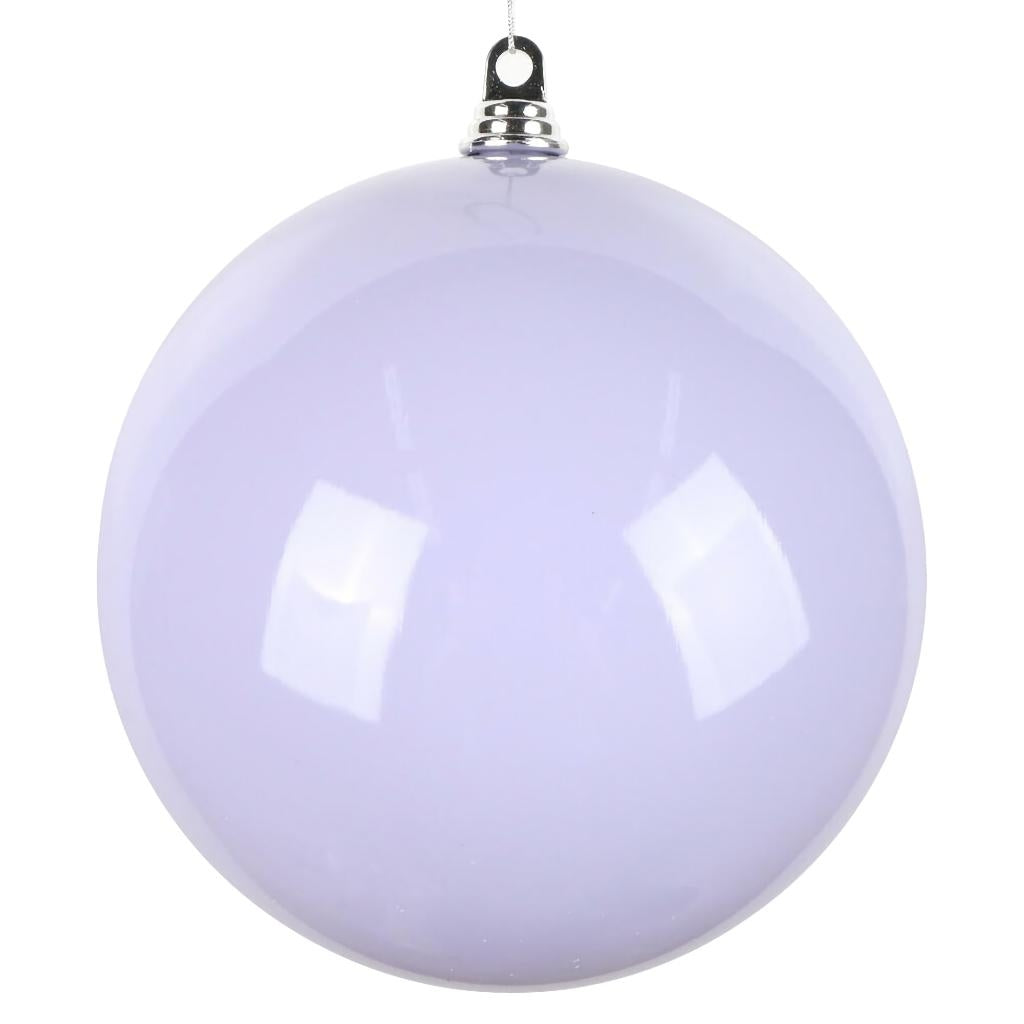 10" Lavender High-Gloss Ball Ornament 1