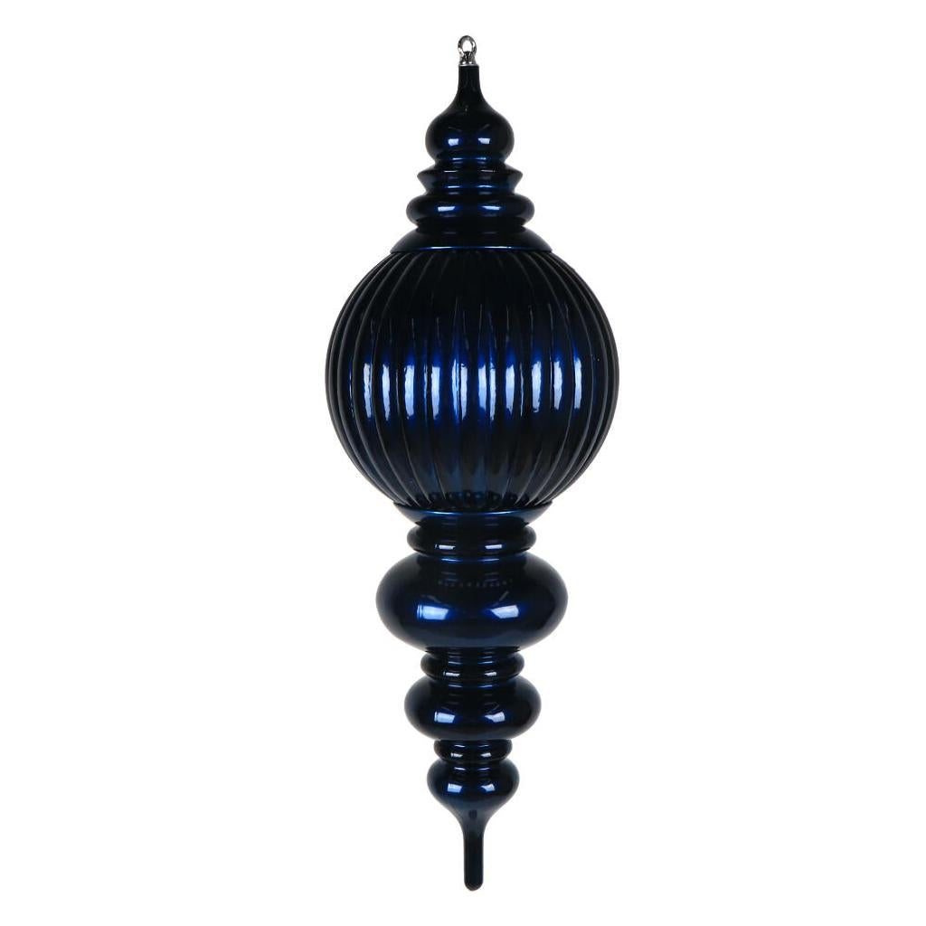 35" Blue Christmas Ornament 1