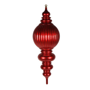 35" Red Candy Stripe Christmas Ornament 1