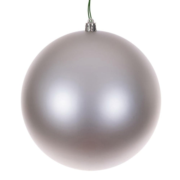 4" Oat Matte Seamless UV Drilled Christmas Ornament (6 Pack) 1