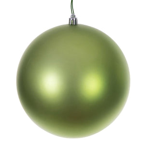4.75" Celadon Matte / Seamless Ball Ornament (4 pack) 1