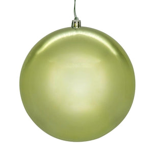 4.75" Celadon Shiny / Seamless Ball Ornament (4 pack) 1