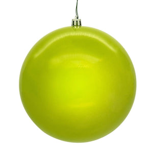 8" Celadon Seamless UV Drilled Christmas Ornament 1